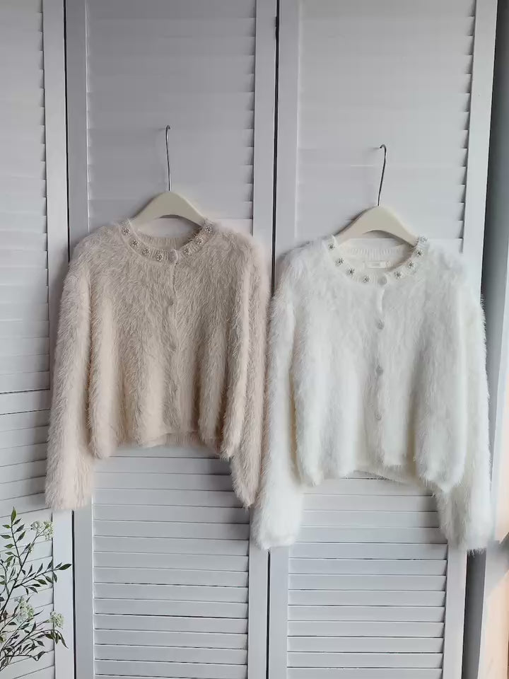 HELLO MILK TEE- 85788 針織開衫