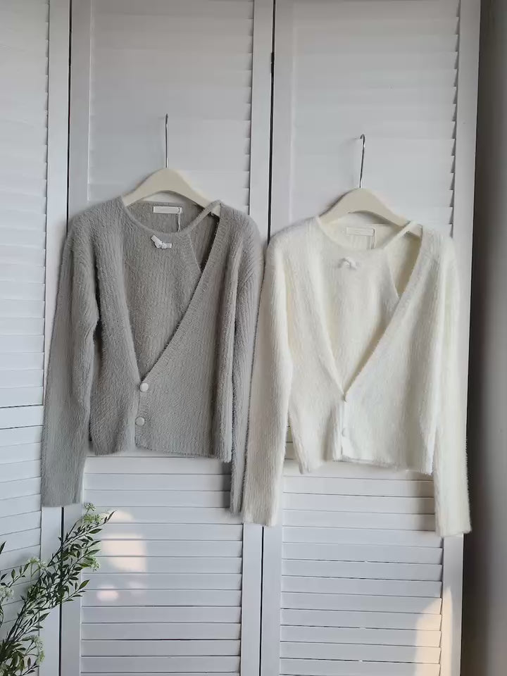 HELLO MILK TEE- 85692 設計感上衣