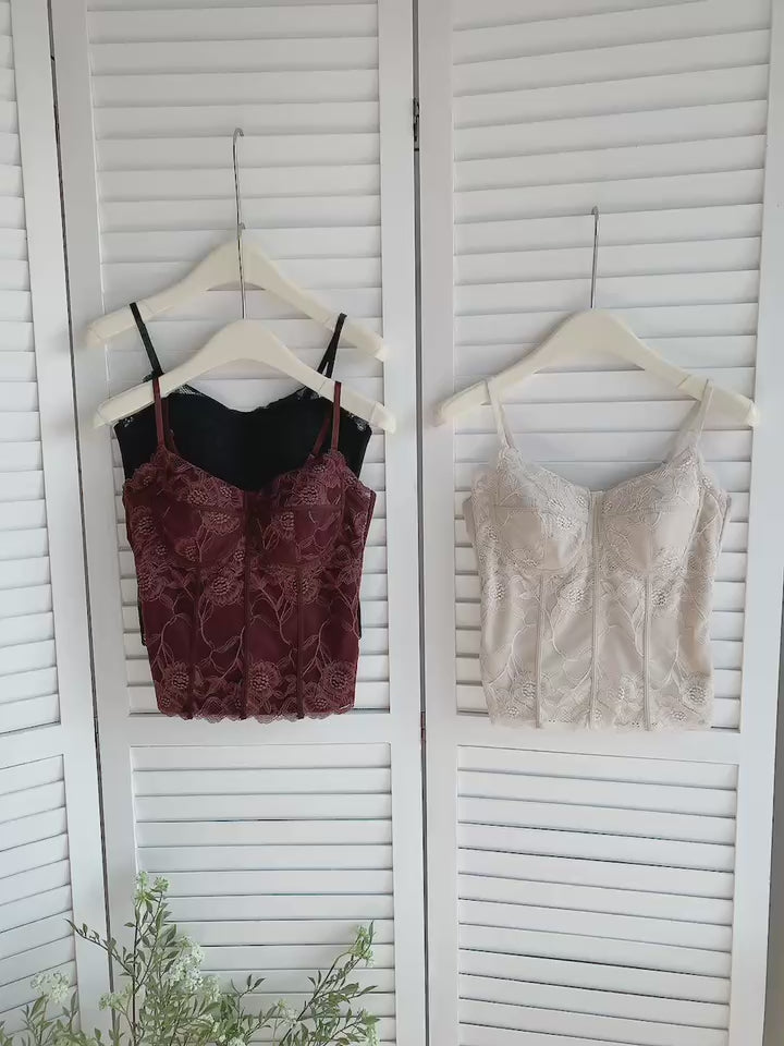 HELLO MILK TEE- 85740 法式吊帶