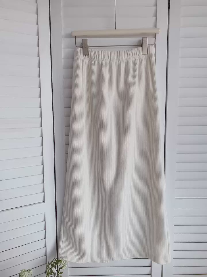 HELLO MILK TEE- 85552 直通半裙