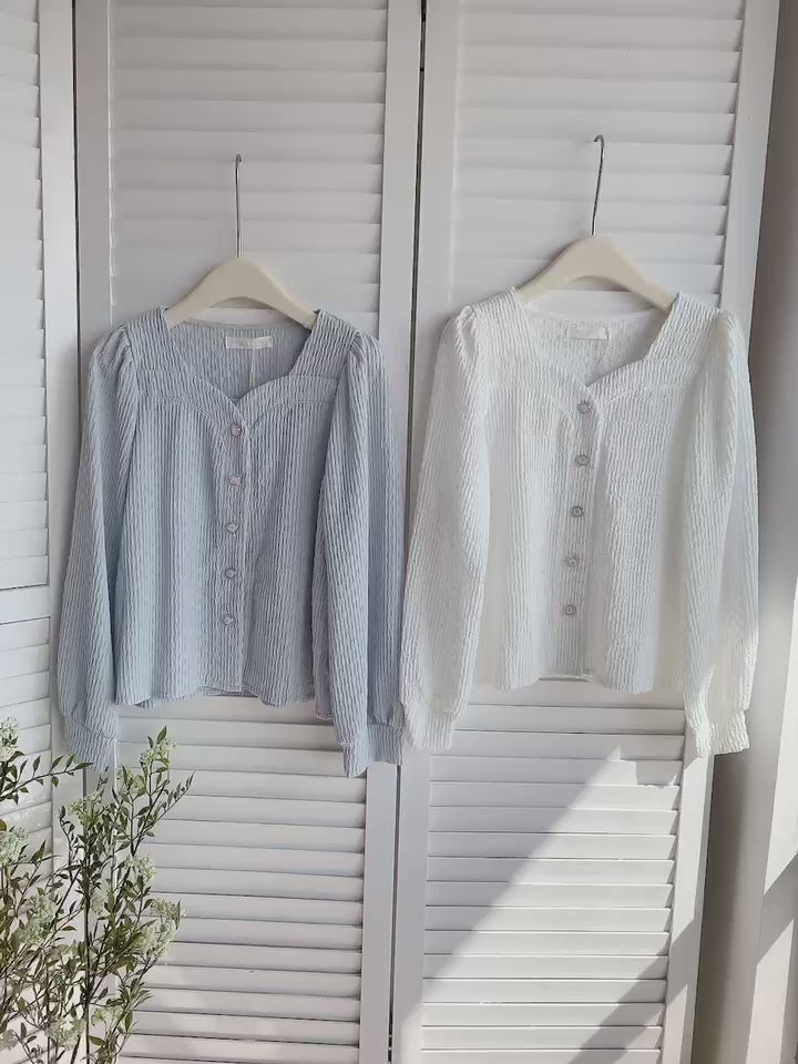 HELLO MILK TEE- 85663 韓系小衫