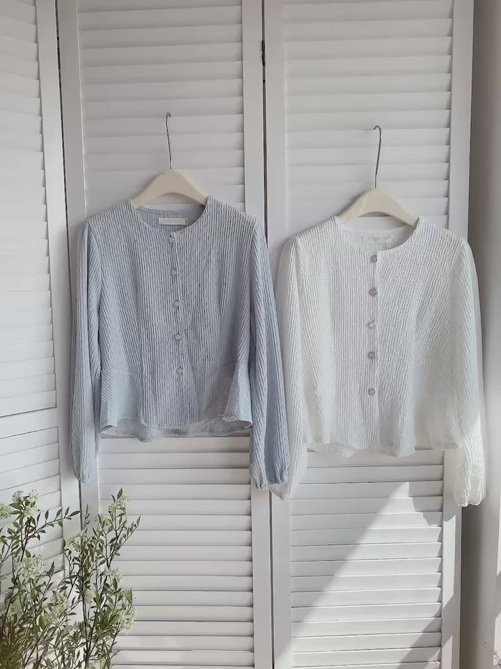 HELLO MILK TEE- 85665 純色上衣