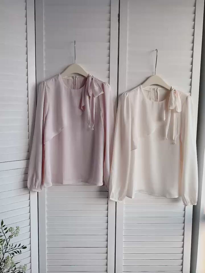 HELLO MILK TEE- 85768 氣質小衫